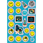 ΑΥΤΟΚΟΛΛΗΤA SMILEY 8X12ΕΚ 5 ΦΥΛΛΑ - Image 2