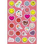 ΑΥΤΟΚΟΛΛΗΤA SMILEY 8X12ΕΚ 5 ΦΥΛΛΑ - Image 3