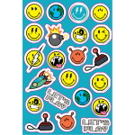 ΑΥΤΟΚΟΛΛΗΤA SMILEY 8X12ΕΚ 5 ΦΥΛΛΑ - Image 4