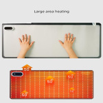 Θερμαινόμενη επιφάνεια - mousepad γραφείου 60x36εκ σκούρη μπλε - Image 5