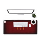 Θερμαινόμενη επιφάνεια - mousepad γραφείου 60x36εκ, γκρι - Image 3